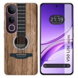 Funda Silicona para Vivo V50 Lite 4G / 5G diseño Madera 11 Dibujos