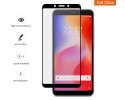 Protector Cristal Templado Completo Full Glue Negro para Xiaomi Redmi 6 / 6A Vidrio