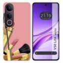 Funda Silicona para Vivo V50 Lite 4G / 5G diseño Brochas Dibujos