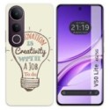 Funda Silicona para Vivo V50 Lite 4G / 5G diseño Creativity Dibujos