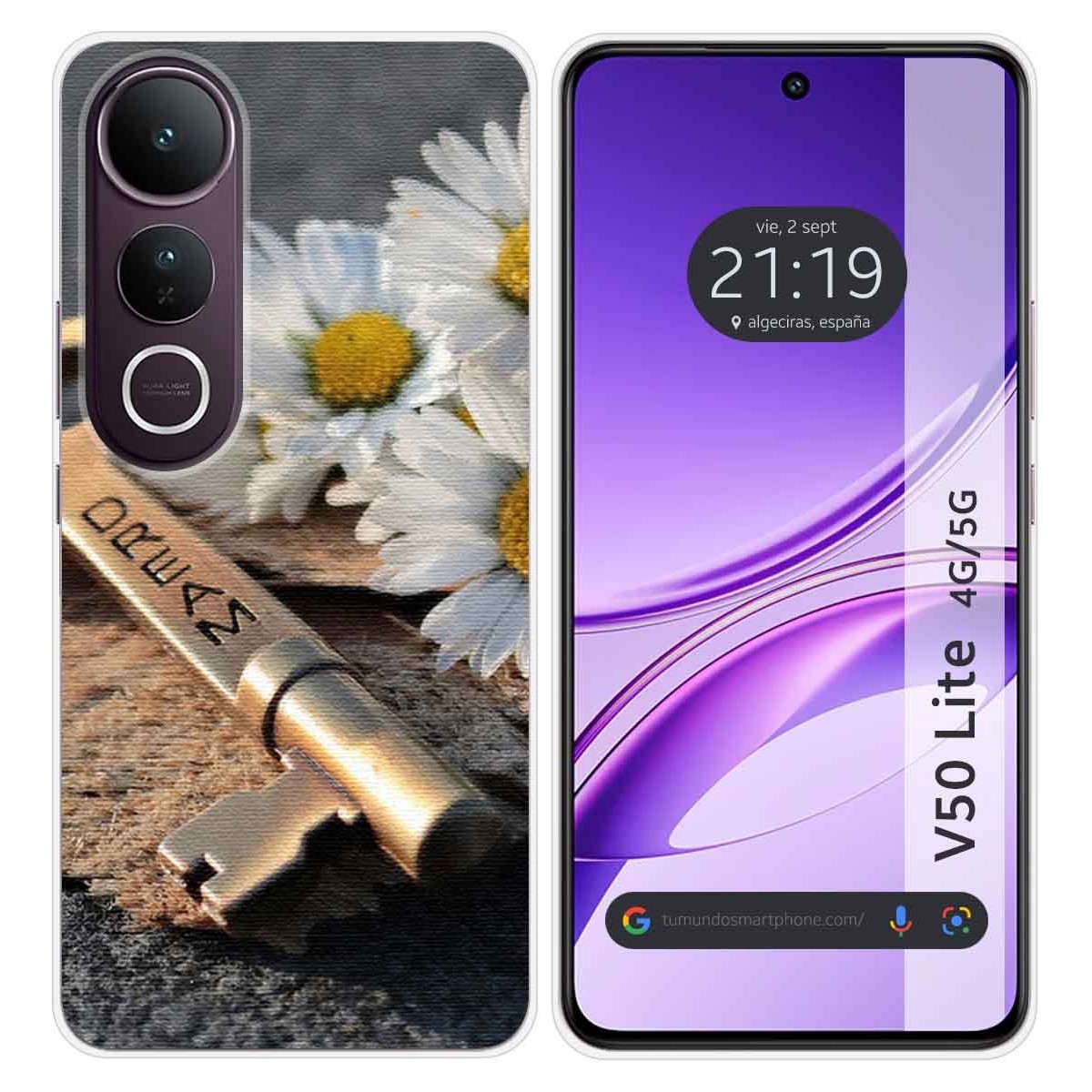 Funda Silicona para Vivo V50 Lite 4G / 5G diseño Dream Dibujos