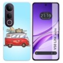 Funda Silicona para Vivo V50 Lite 4G / 5G diseño Furgoneta Dibujos