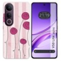 Funda Silicona para Vivo V50 Lite 4G / 5G diseño Flores Vintage Dibujos