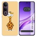 Funda Silicona para Vivo V50 Lite 4G / 5G diseño Jirafa Dibujos