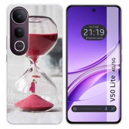Funda Silicona para Vivo V50 Lite 4G / 5G diseño Reloj Dibujos