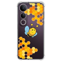 Funda Silicona Antigolpes para Vivo V50 Lite 4G / 5G diseño Abeja Dibujos