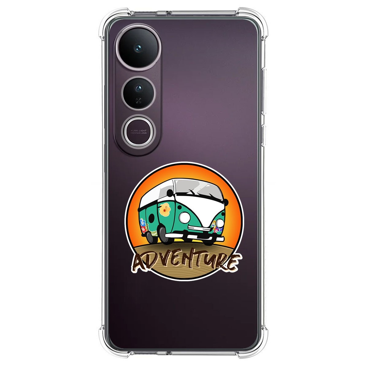 Funda Silicona Antigolpes para Vivo V50 Lite 4G / 5G diseño Adventure Dibujos