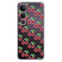 Funda Silicona Antigolpes para Vivo V50 Lite 4G / 5G diseño Cerezas Dibujos