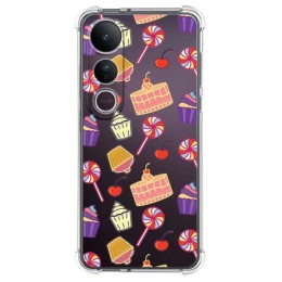 Funda Silicona Antigolpes para Vivo V50 Lite 4G / 5G diseño Dulces 01 Dibujos