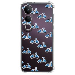 Funda Silicona Antigolpes para Vivo V50 Lite 4G / 5G diseño Scooter Dibujos