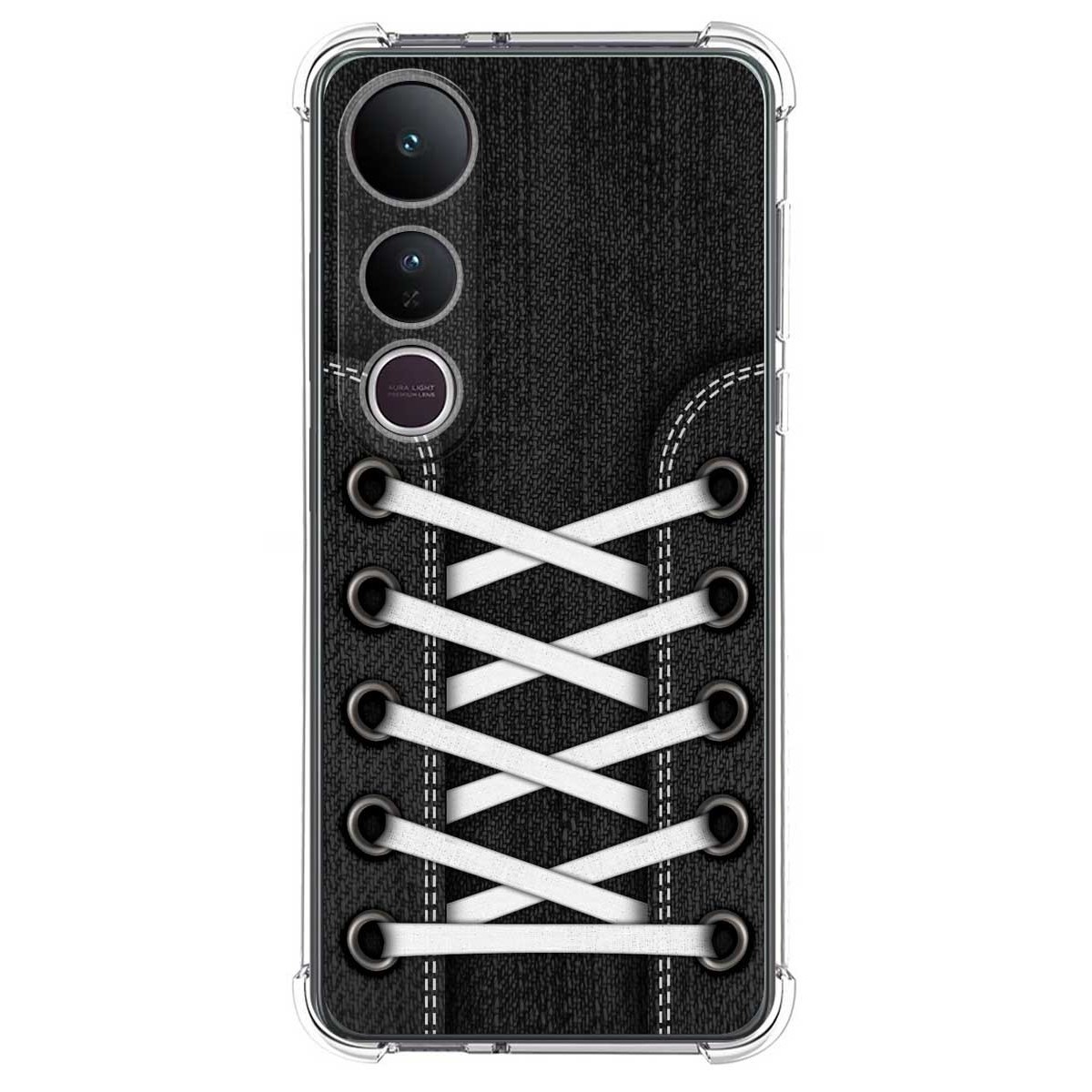 Funda Silicona Antigolpes para Vivo V50 Lite 4G / 5G diseño Zapatillas 02 Dibujos