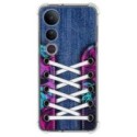 Funda Silicona Antigolpes para Vivo V50 Lite 4G / 5G diseño Zapatillas 06 Dibujos