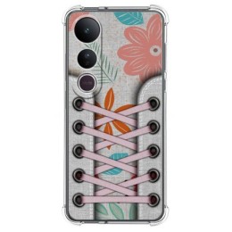 Funda Silicona Antigolpes para Vivo V50 Lite 4G / 5G diseño Zapatillas 09 Dibujos