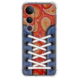 Funda Silicona Antigolpes para Vivo V50 Lite 4G / 5G diseño Zapatillas 10 Dibujos