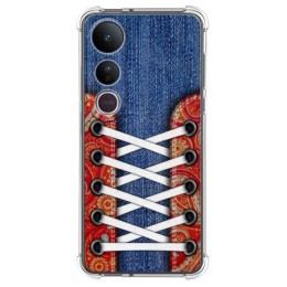 Funda Silicona Antigolpes para Vivo V50 Lite 4G / 5G diseño Zapatillas 11 Dibujos