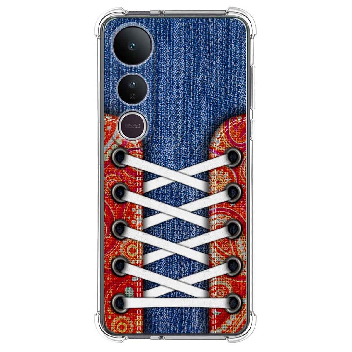 Funda Silicona Antigolpes para Vivo V50 Lite 4G / 5G diseño Zapatillas 11 Dibujos