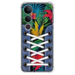 Funda Silicona Antigolpes para Vivo V50 Lite 4G / 5G diseño Zapatillas 12 Dibujos