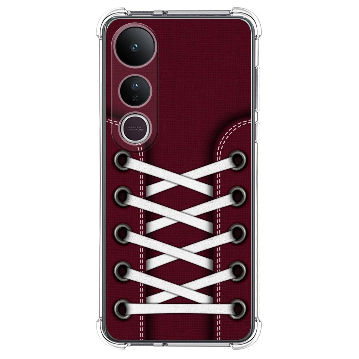 Funda Silicona Antigolpes para Vivo V50 Lite 4G / 5G diseño Zapatillas 17 Dibujos