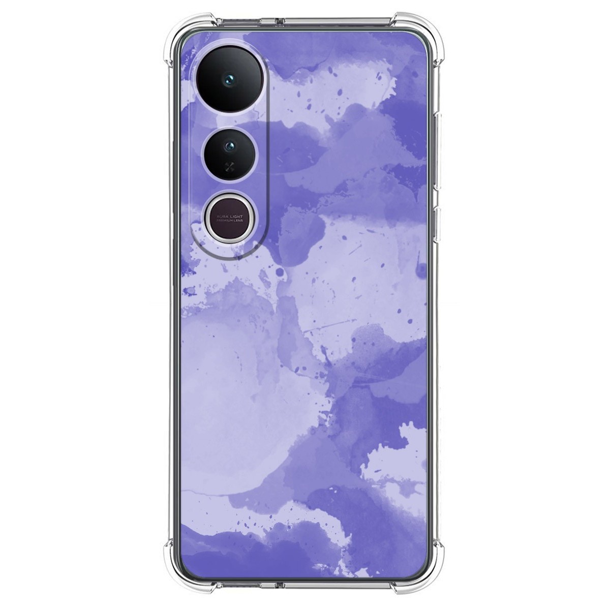 Funda Silicona Antigolpes para Vivo V50 Lite 4G / 5G diseño Acuarela 01 Dibujos