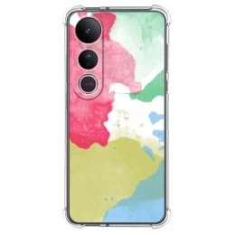 Funda Silicona Antigolpes para Vivo V50 Lite 4G / 5G diseño Acuarela 02 Dibujos