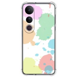 Funda Silicona Antigolpes para Vivo V50 Lite 4G / 5G diseño Acuarela 05 Dibujos