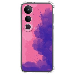 Funda Silicona Antigolpes para Vivo V50 Lite 4G / 5G diseño Acuarela 07 Dibujos