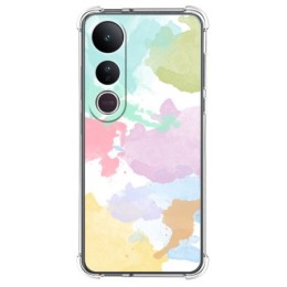 Funda Silicona Antigolpes para Vivo V50 Lite 4G / 5G diseño Acuarela 11 Dibujos