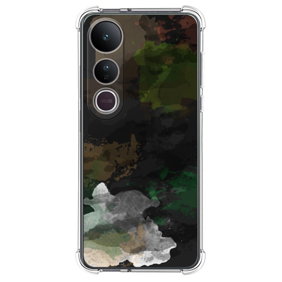 Funda Silicona Antigolpes para Vivo V50 Lite 4G / 5G diseño Acuarela 12 Dibujos