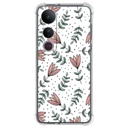 Funda Silicona Antigolpes para Vivo V50 Lite 4G / 5G diseño Flores 01 Dibujos