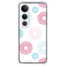 Funda Silicona Antigolpes para Vivo V50 Lite 4G / 5G diseño Flores 06 Dibujos
