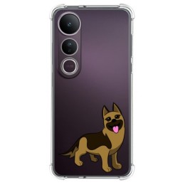 Funda Silicona Antigolpes para Vivo V50 Lite 4G / 5G diseño Perros 03 Dibujos