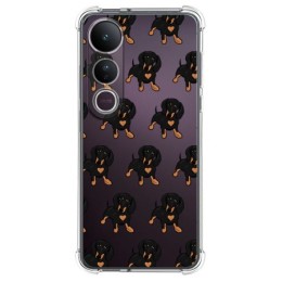 Funda Silicona Antigolpes para Vivo V50 Lite 4G / 5G diseño Perros 10 Dibujos
