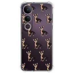 Funda Silicona Antigolpes para Vivo V50 Lite 4G / 5G diseño Perros 11 Dibujos