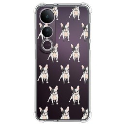 Funda Silicona Antigolpes para Vivo V50 Lite 4G / 5G diseño Perros 12 Dibujos