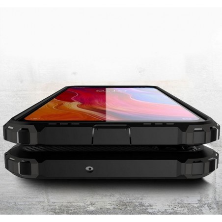 Funda Tipo Hybrid Tough Armor (Pc+Tpu) Negra para Xiaomi Redmi 6 Pro / Mi A2 Lite