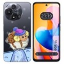 Funda Silicona Transparente para TCL 60R 5G diseño Cabra Dibujos