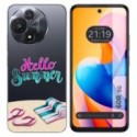 Funda Silicona Transparente para TCL 60R 5G diseño Summer Dibujos