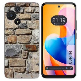 Funda Silicona para TCL 60R 5G diseño Ladrillo 03 Dibujos