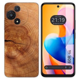 Funda Silicona para TCL 60R 5G diseño Madera 04 Dibujos