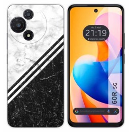 Funda Silicona para TCL 60R 5G diseño Mármol 01 Dibujos