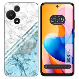 Funda Silicona para TCL 60R 5G diseño Mármol 02 Dibujos