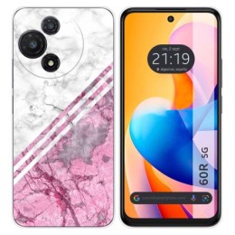 Funda Silicona para TCL 60R 5G diseño Mármol 03 Dibujos