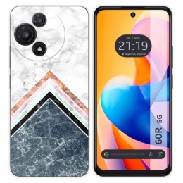 Funda Silicona para TCL 60R 5G diseño Mármol 05 Dibujos