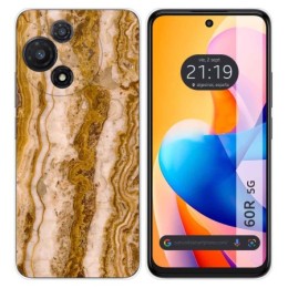 Funda Silicona para TCL 60R 5G diseño Mármol 10 Dibujos