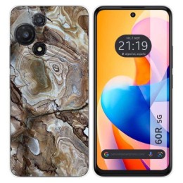 Funda Silicona para TCL 60R 5G diseño Mármol 14 Dibujos