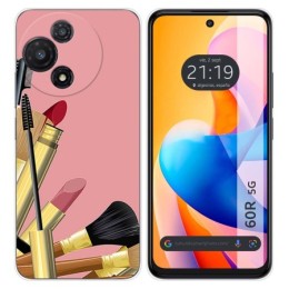 Funda Silicona para TCL 60R 5G diseño Brochas Dibujos