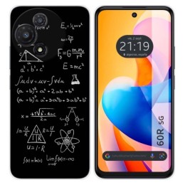 Funda Silicona para TCL 60R 5G diseño Formulas Dibujos