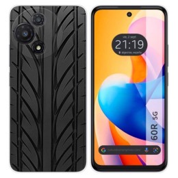 Funda Silicona para TCL 60R 5G diseño Neumatico Dibujos