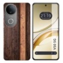 Funda Silicona para Vivo V50 5G diseño Madera 05 Dibujos