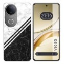 Funda Silicona para Vivo V50 5G diseño Mármol 01 Dibujos